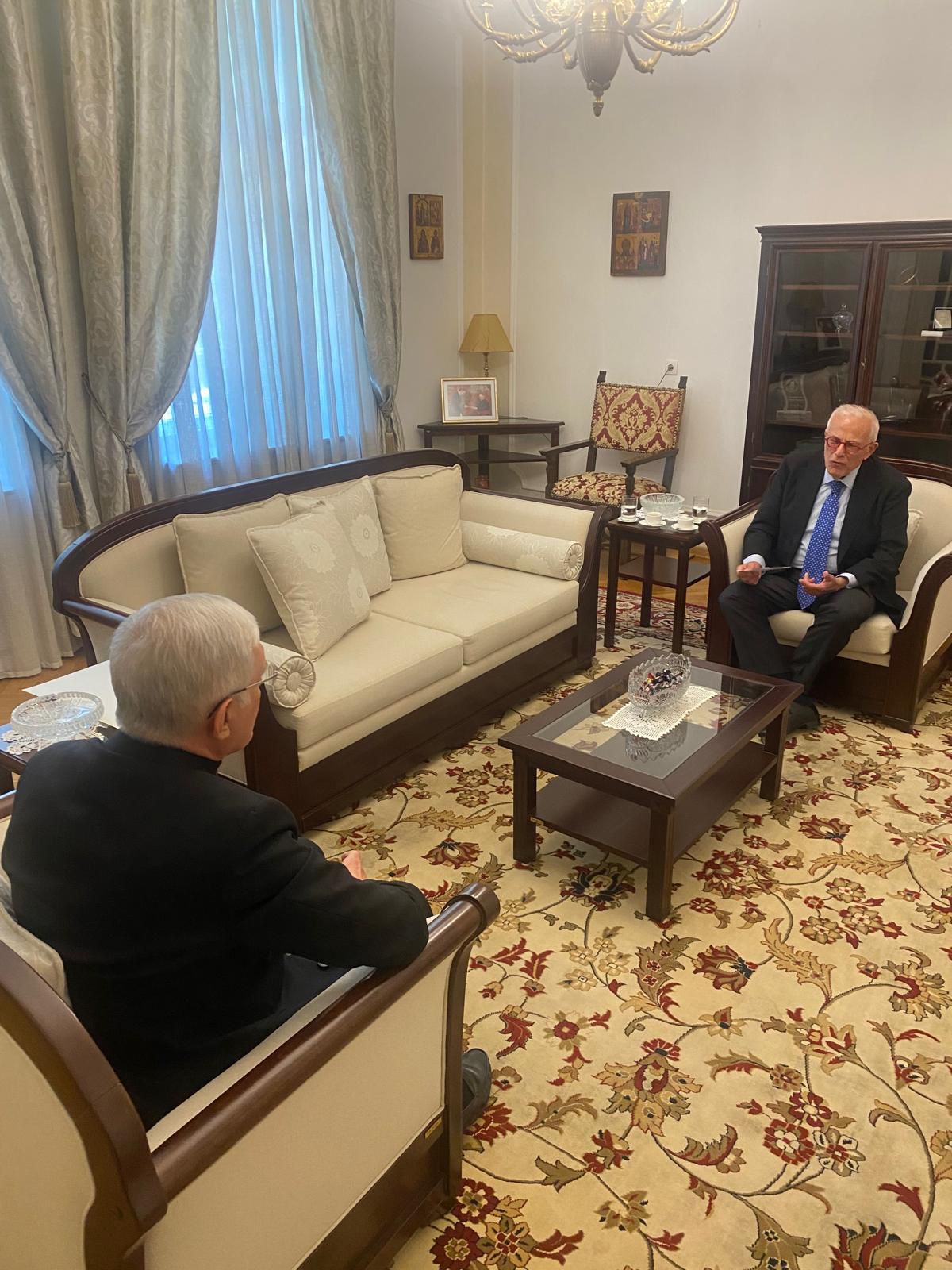 Visit Of The Ambassador Amoruso To The Apostolic Nunciature Embassy   IMG 20240609 WA0001 