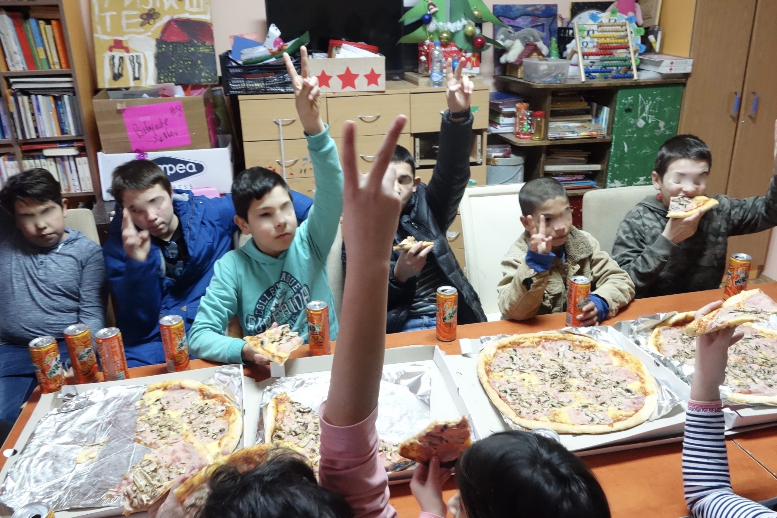Atmosfera natalizia anche allo “Shelter for Children” di Belgrado