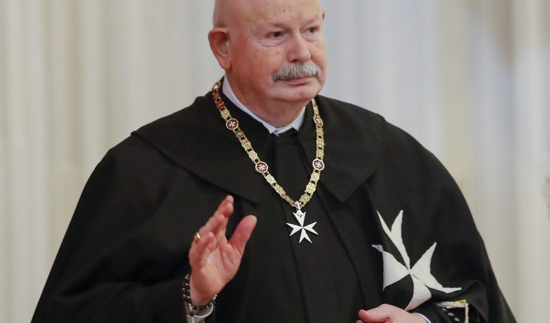 Fra’ Giacomo Dalla Torre del Tempio di Sanguinetto è stato eletto 80° Gran Maestro del Sovrano Ordine di Malta.