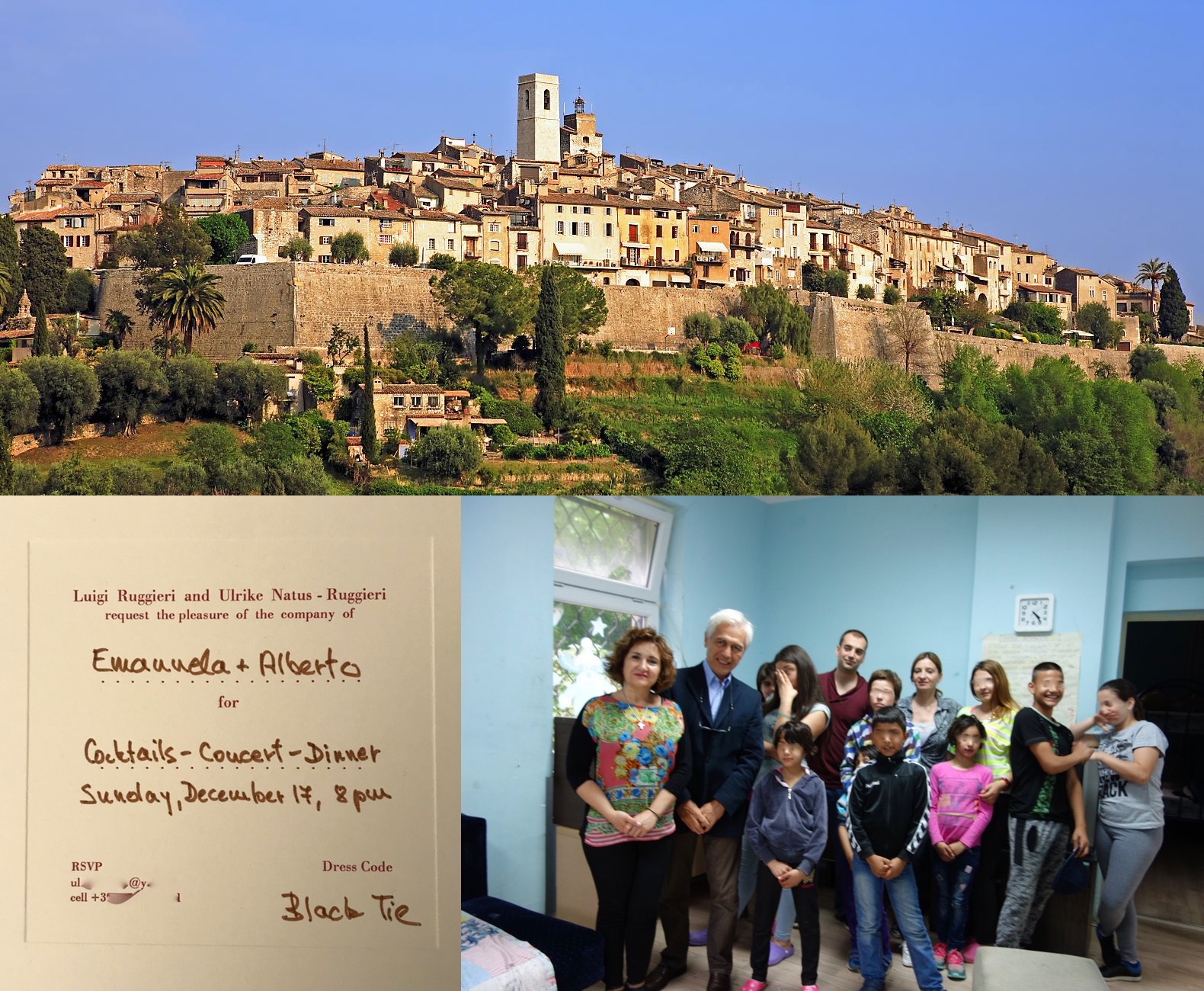 Una serata di solidarietà augurale
