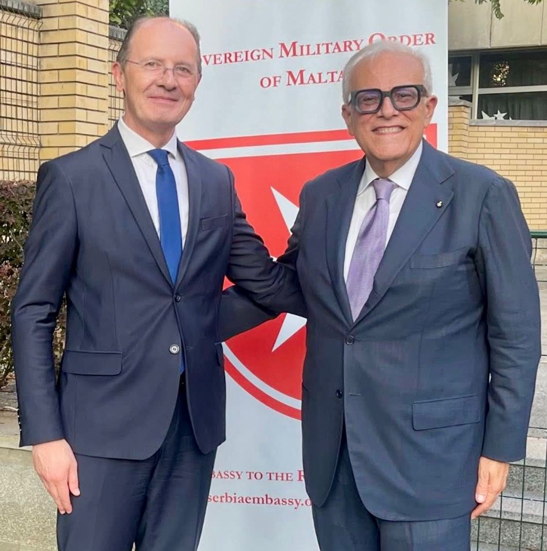 Friendship Group Established Between Serbian Parliament and Order of Malta. President: MP Jovan Palalić