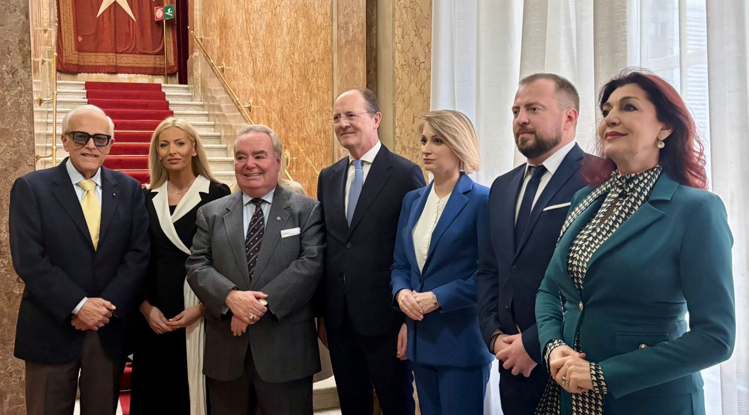Visit to the Magistral Palace by the Serbian Parliamentary Friendship Group